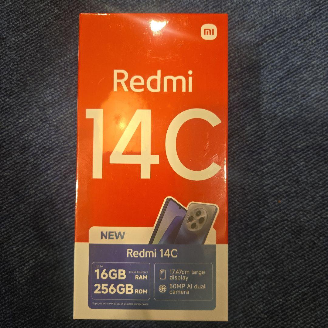 Xiaomi Redmi 14C ミッドナイトブラック 16GB/256GB