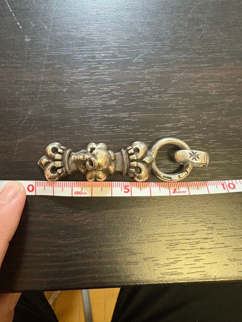 重量級52.1グラム　ガボールタイプ　スカルペンダントトップ　silver925