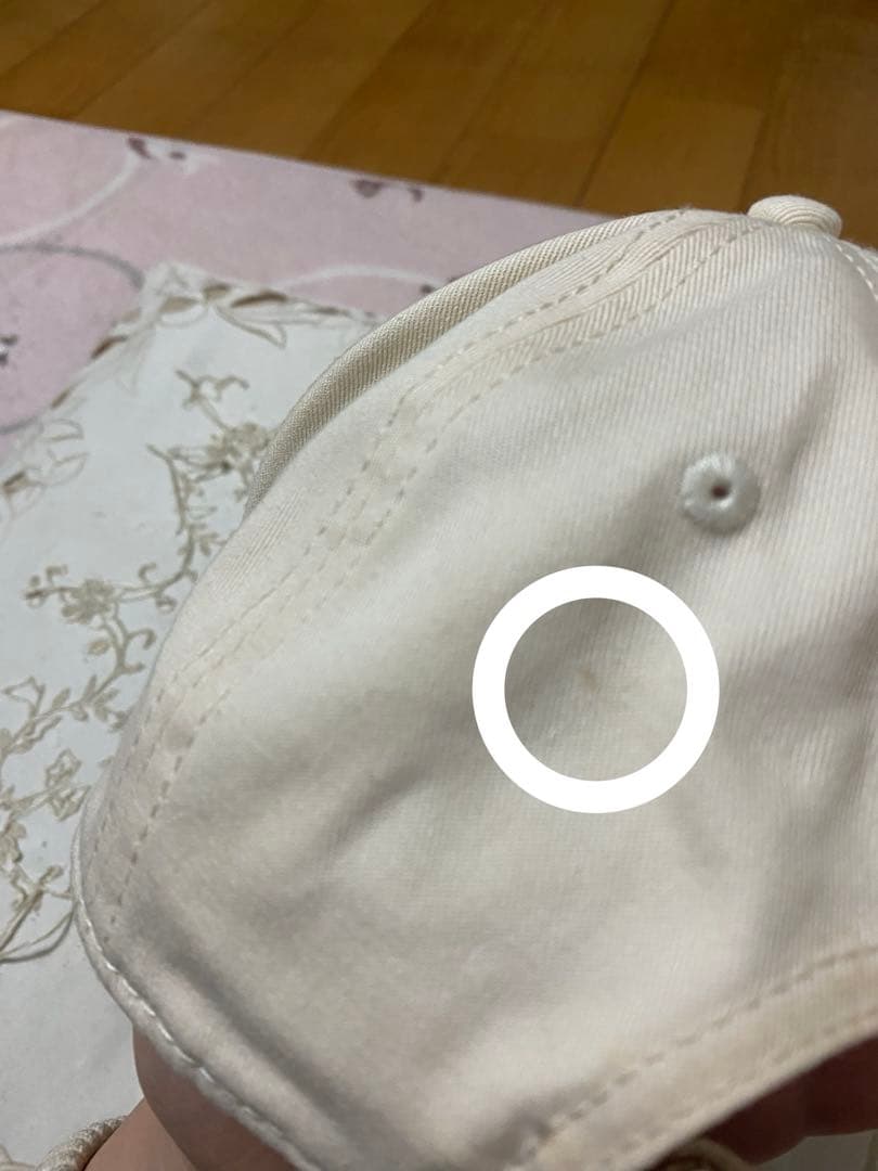 定価56000円 MONCLER 刺繍ロゴベースボールキャップ モンクレール