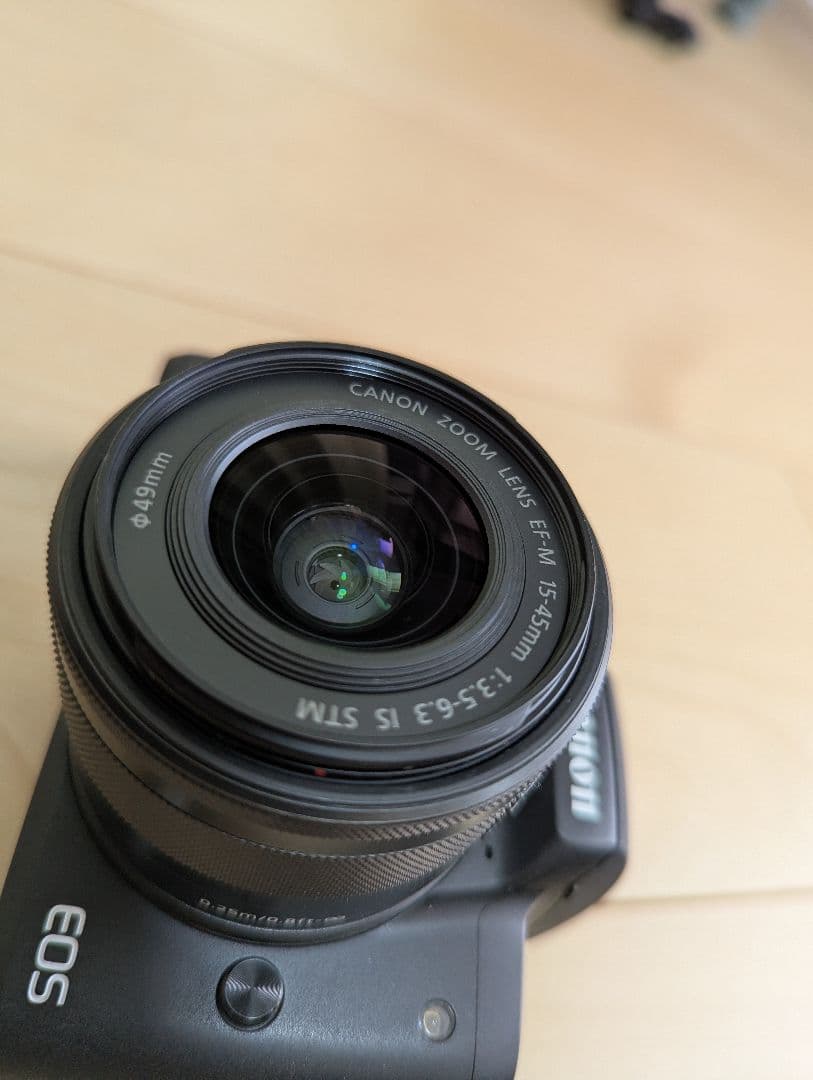 Canon EOS KissM ミラーレスカメラ + レンズ3本 EFマウント
