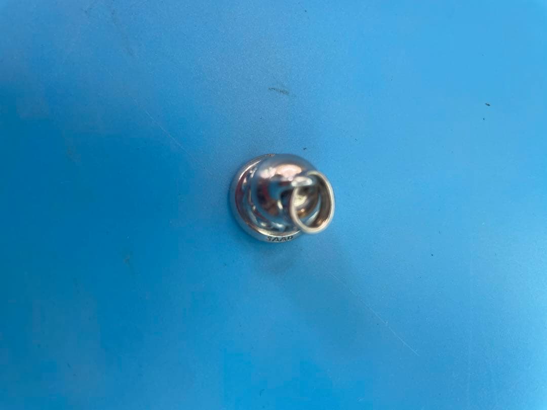 SAAD サード　ベル　シルバー純度92.5％　925 ネックレストップ