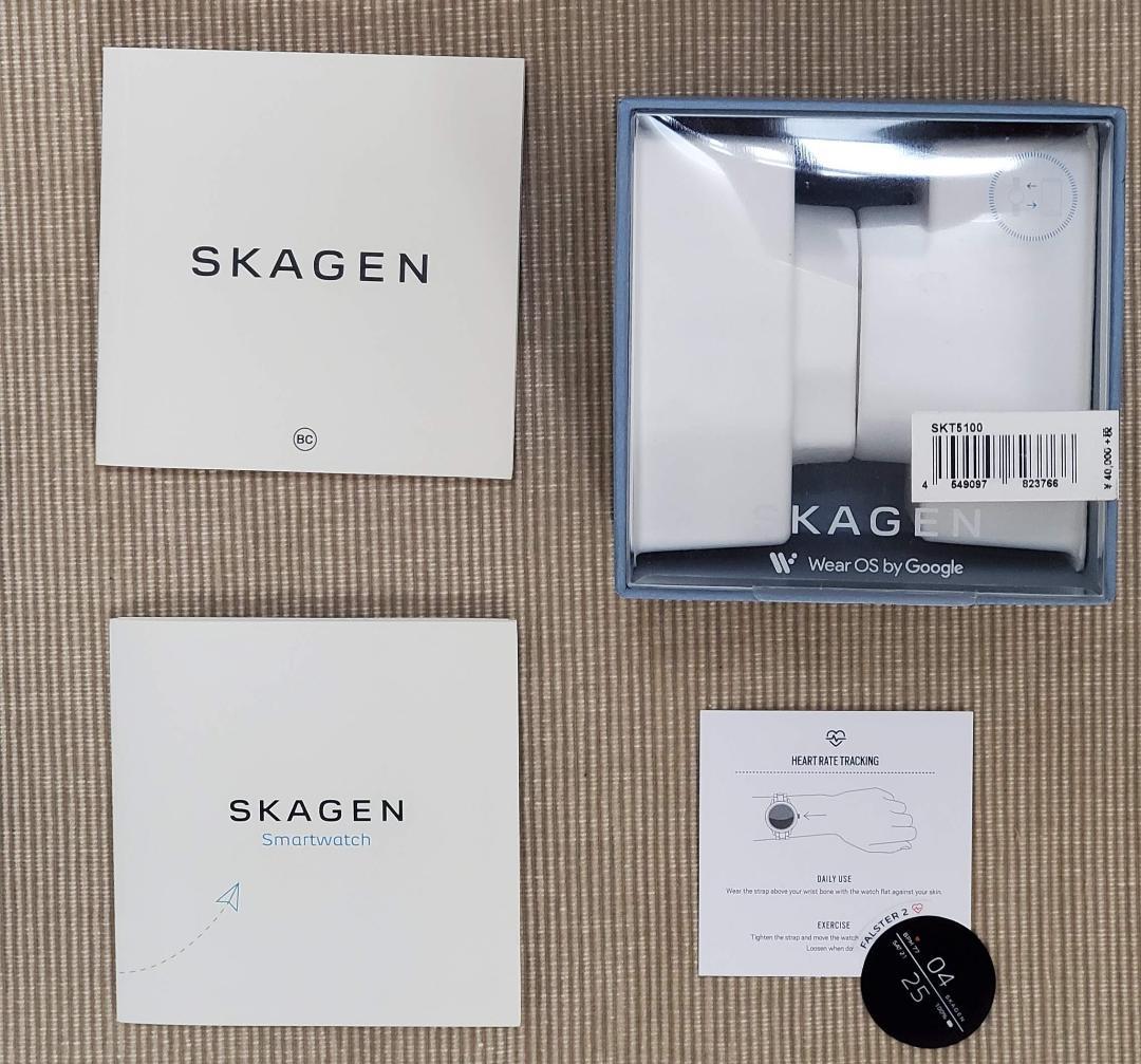 Skagen Falster 2 SKT5100 スマートウォッチ＋おまけ
