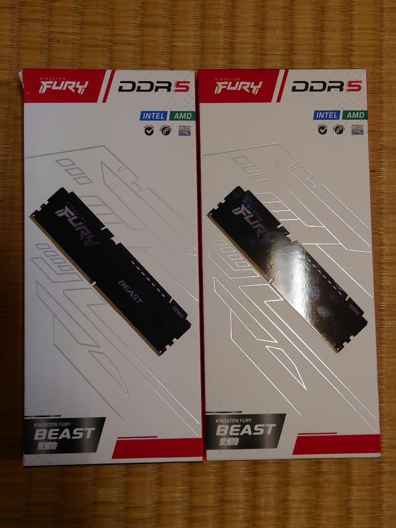 FURY BEAST DDR5 メモリー 32GB 5600 16GB×2枚