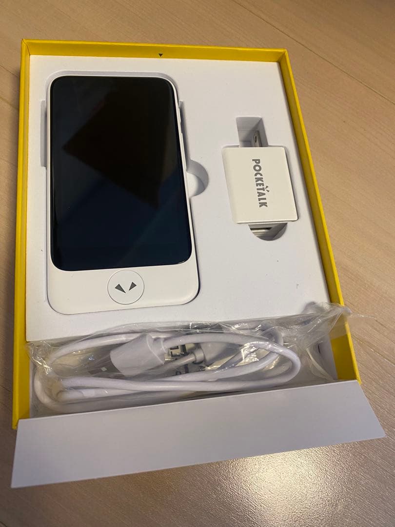 【コメントなしほぼ未使用】POCKETALK S Plus ホワイト