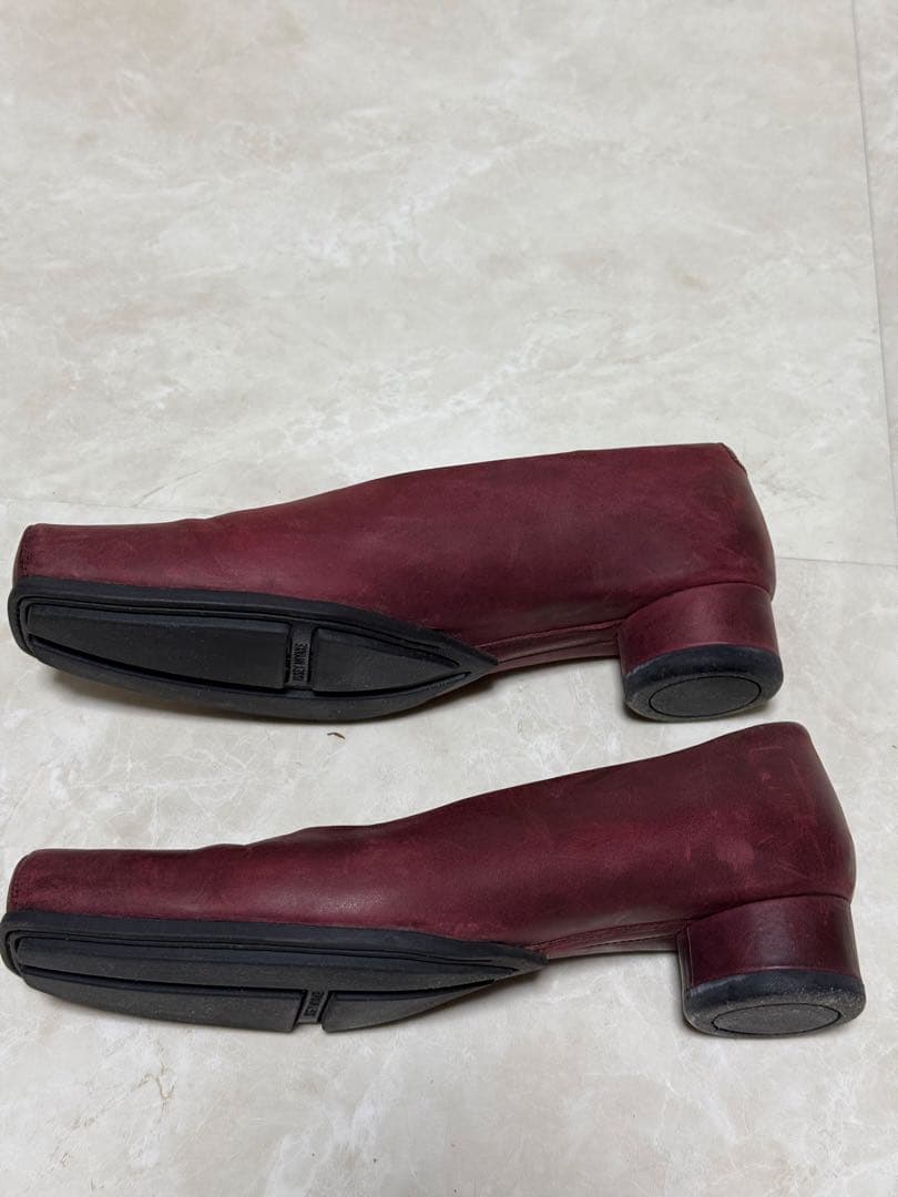 ISSEY MIYAKE　ワインレッド　レザー シューズ