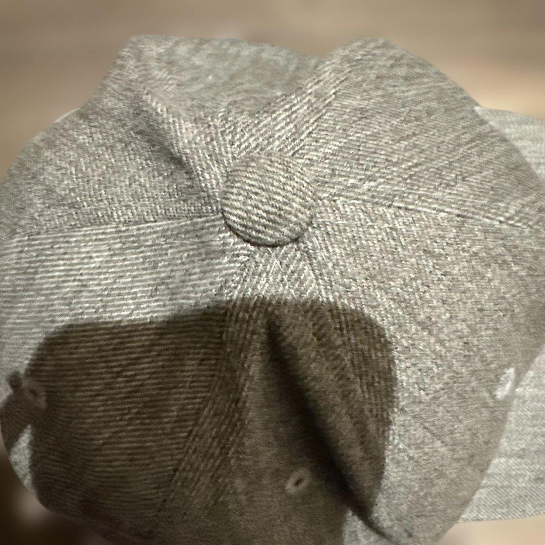 タ*カ様 Supreme グレー キャップ ジュニア