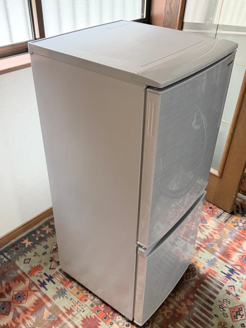 【床マット付き】上開き冷蔵庫 ガラス棚付き
