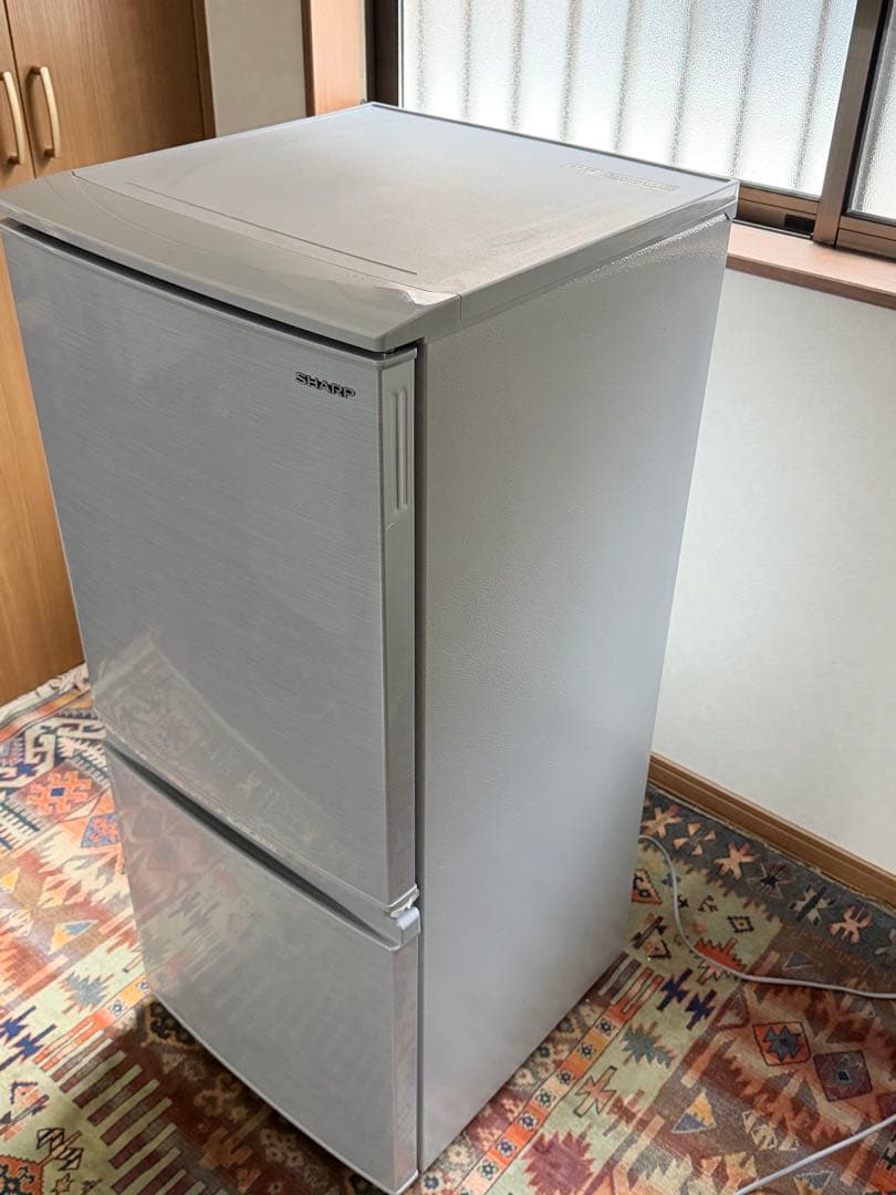 【床マット付き】上開き冷蔵庫 ガラス棚付き