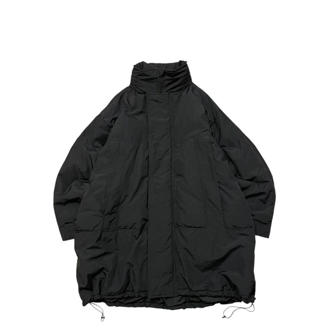 【美品】USED 00s 中綿入り モンスターパーカー ブラック ナイロンJKT