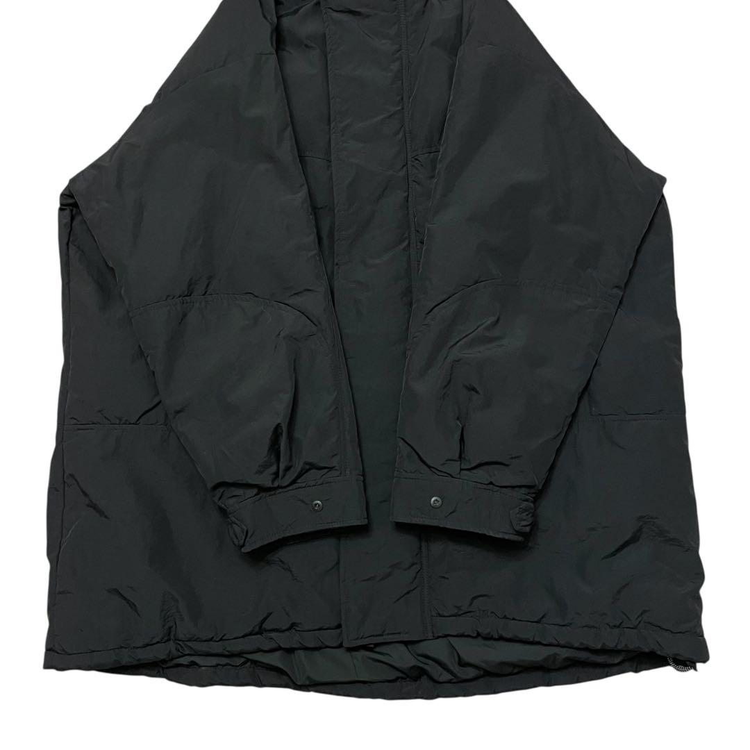 【美品】USED 00s 中綿入り モンスターパーカー ブラック ナイロンJKT