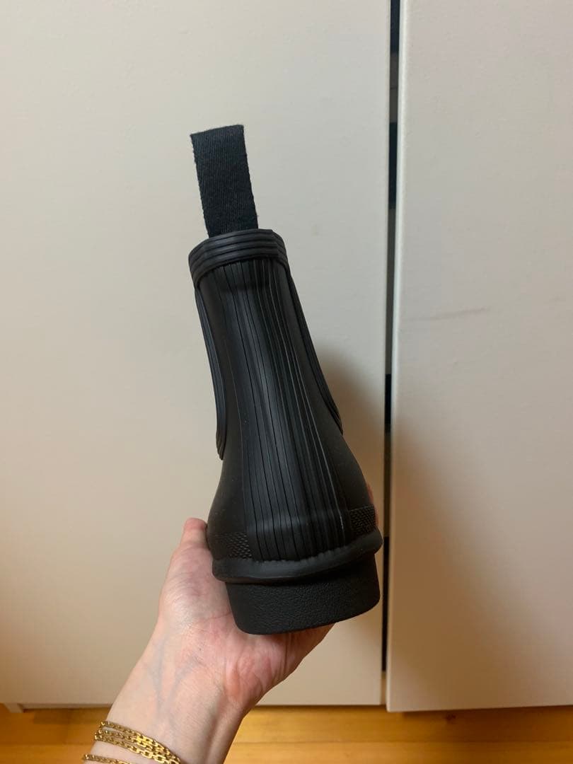 HUNTER レディース オリジナル チェルシー ブーツ - ブラック