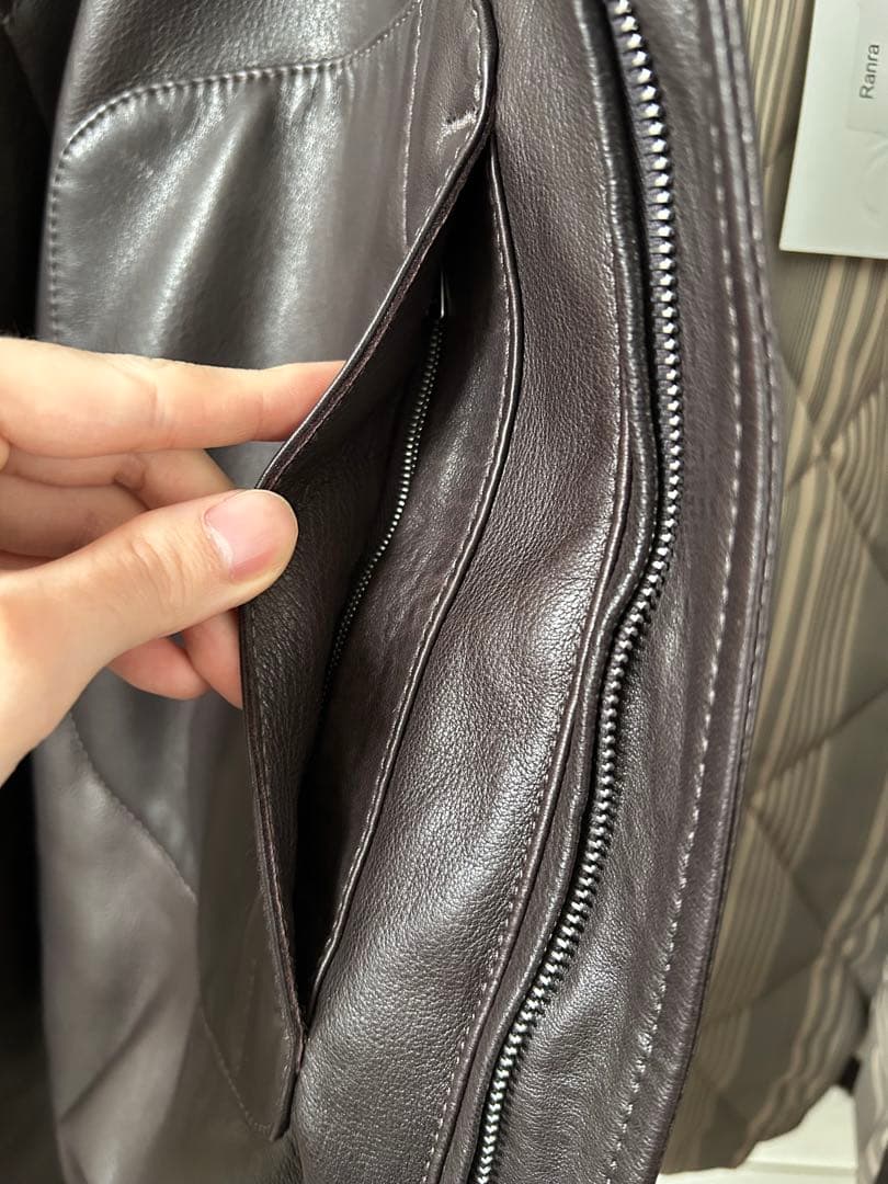 セ*ル様 RANRA 25AW sojourner leather jacket