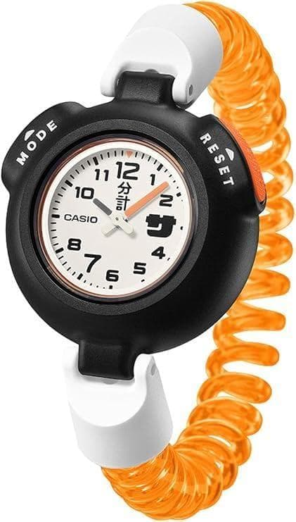 ［新品］サ時計 サウナ専用時計 オレンジ ホワイト CASIO カシオ