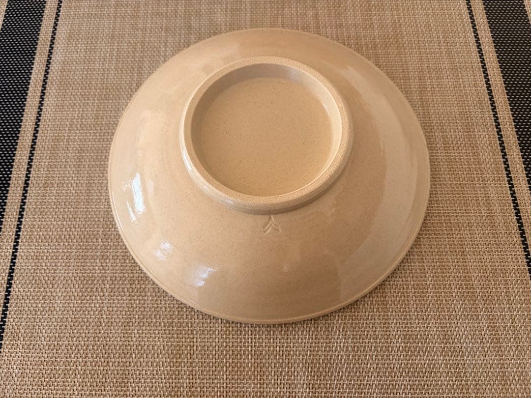 【週末お値下げ】東峯未央さん（益子焼作家）「トリ柄丸皿・楕円皿」計３枚セット