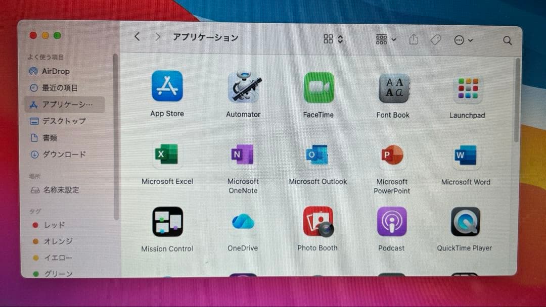 macbook air 11インチ(Early2014)