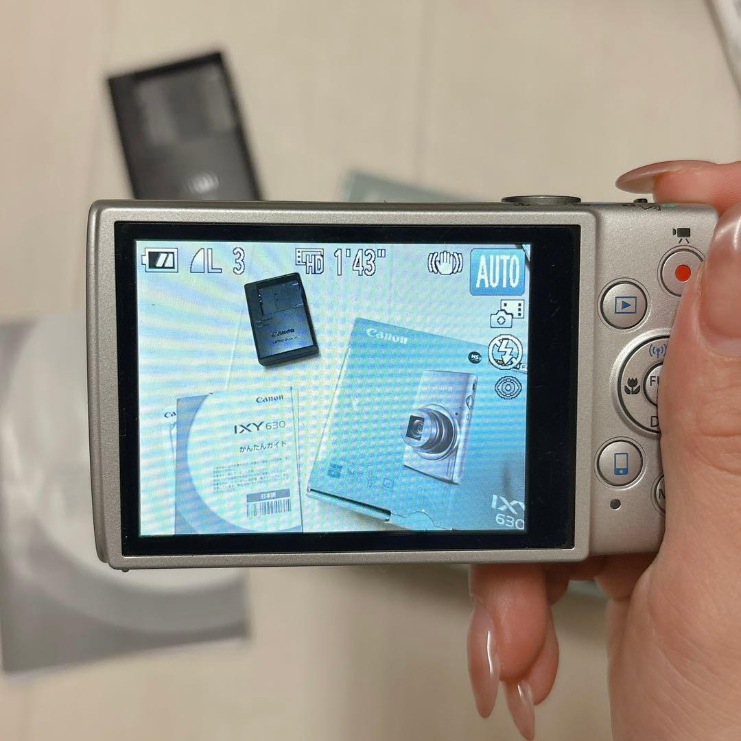 Canon IXY 630 デジタルカメラ シルバー