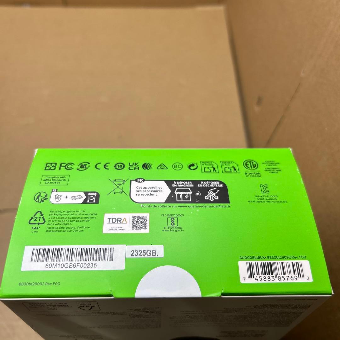 Belkin ベルキン SoundForm Adapt ワイヤレスヘッドセット