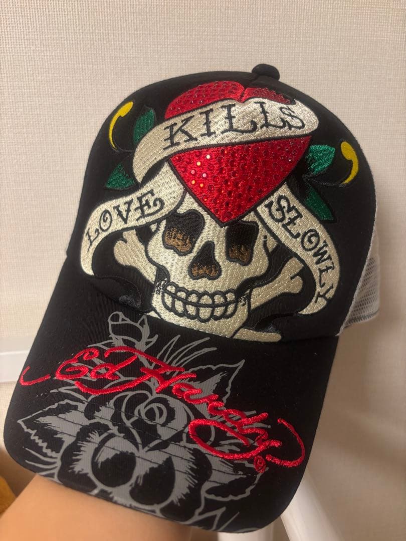 【値下げ】Ed Hardy エドハーディー スカルキャップ キャップ
