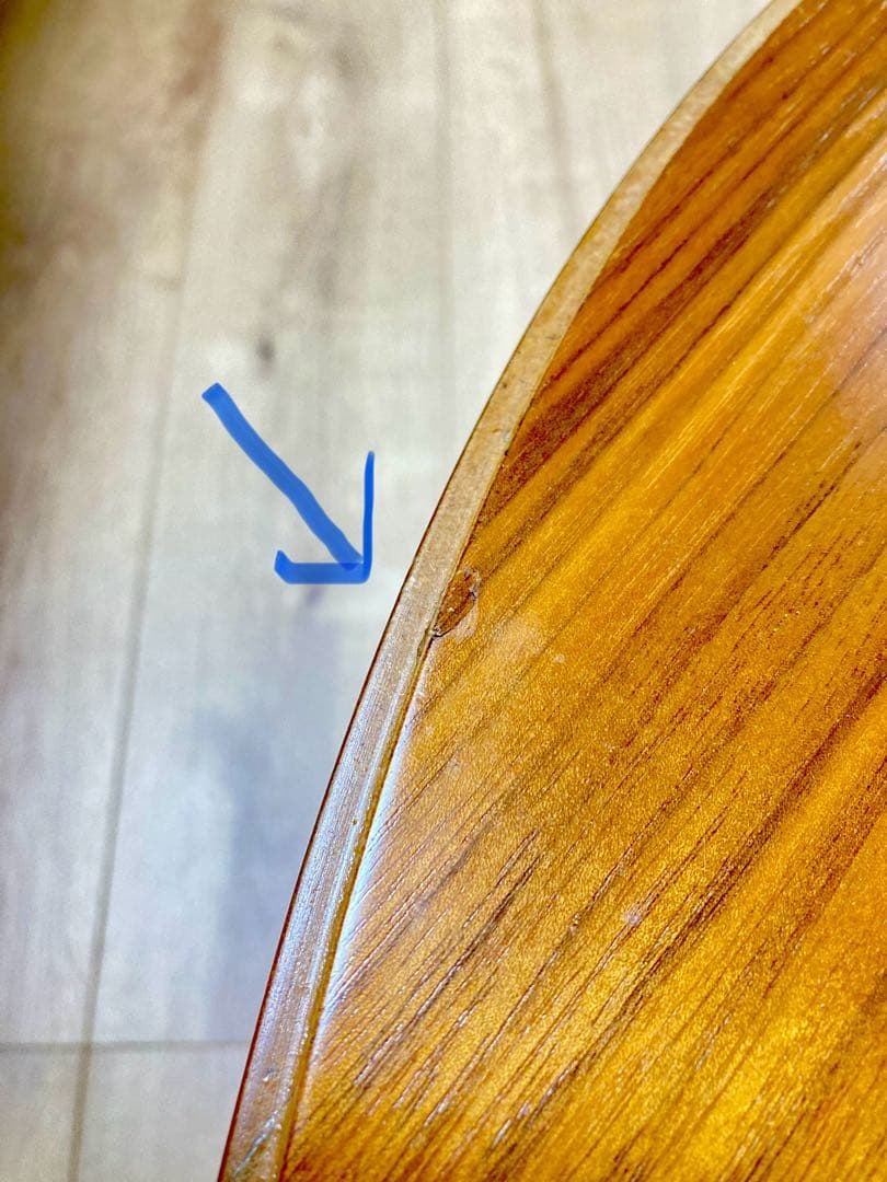 北欧/楕円形こたつ/木製/電気式/折りたたみ脚テーブル/取説付き