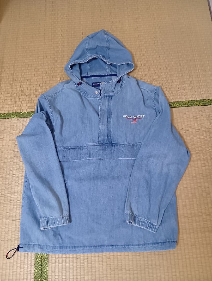 R*君様 ポロスポーツ デニム アノラックジャケット ラルフローレン Lサイズ
