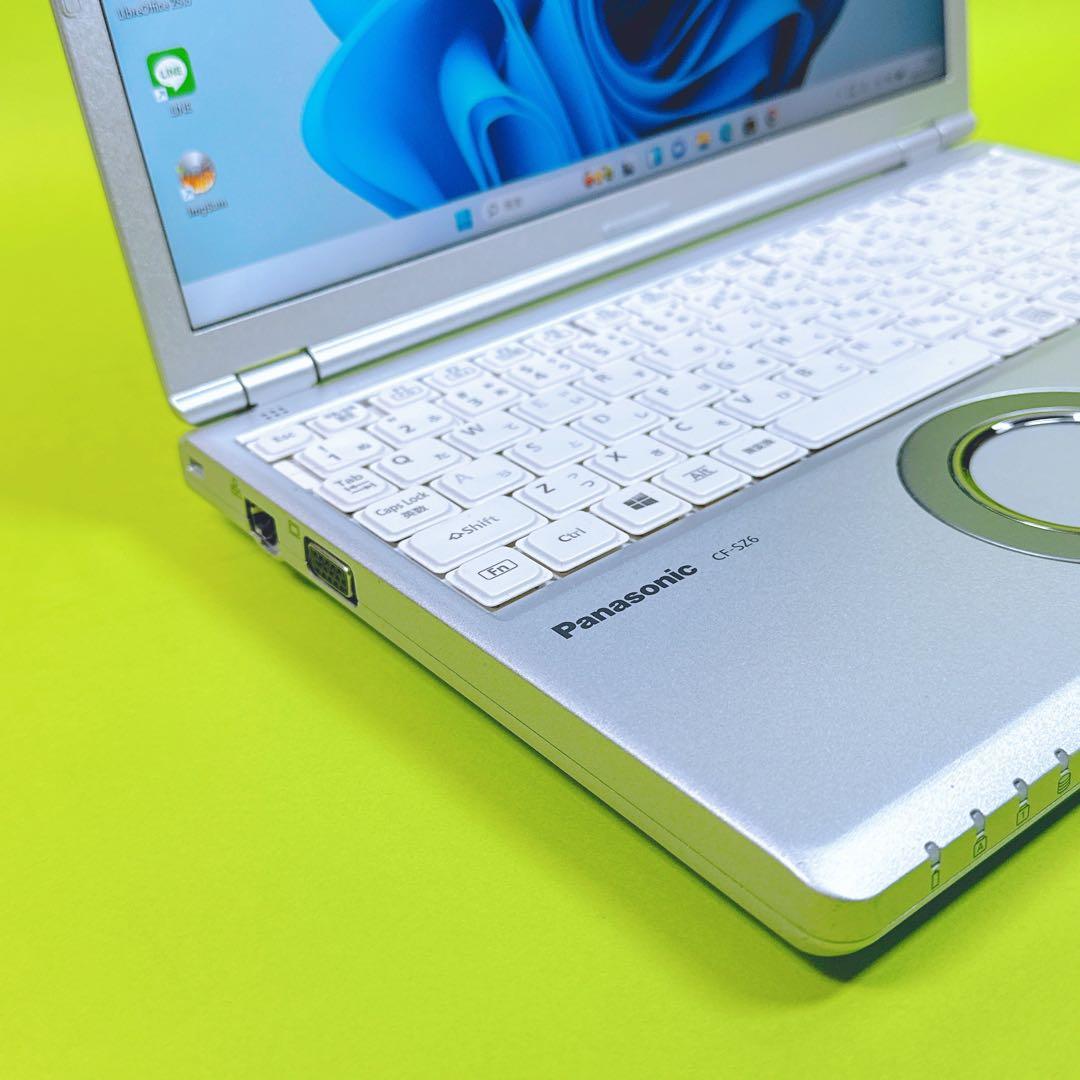 高速SSD windows11 ノートパソコン レッツノート カメラ オフィス付