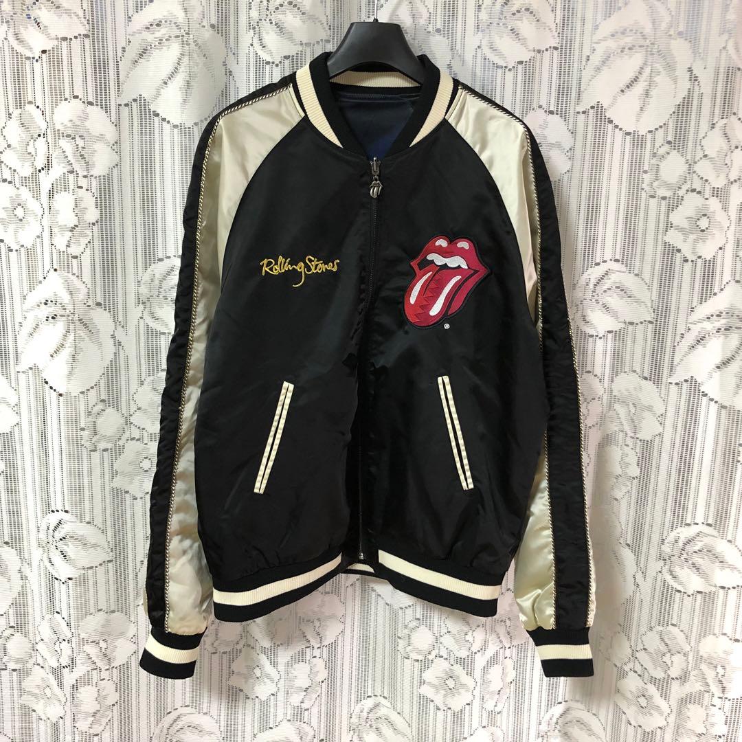 ジャックローズ ローリングストーンズ スカジャン サイズ5 (XL位)