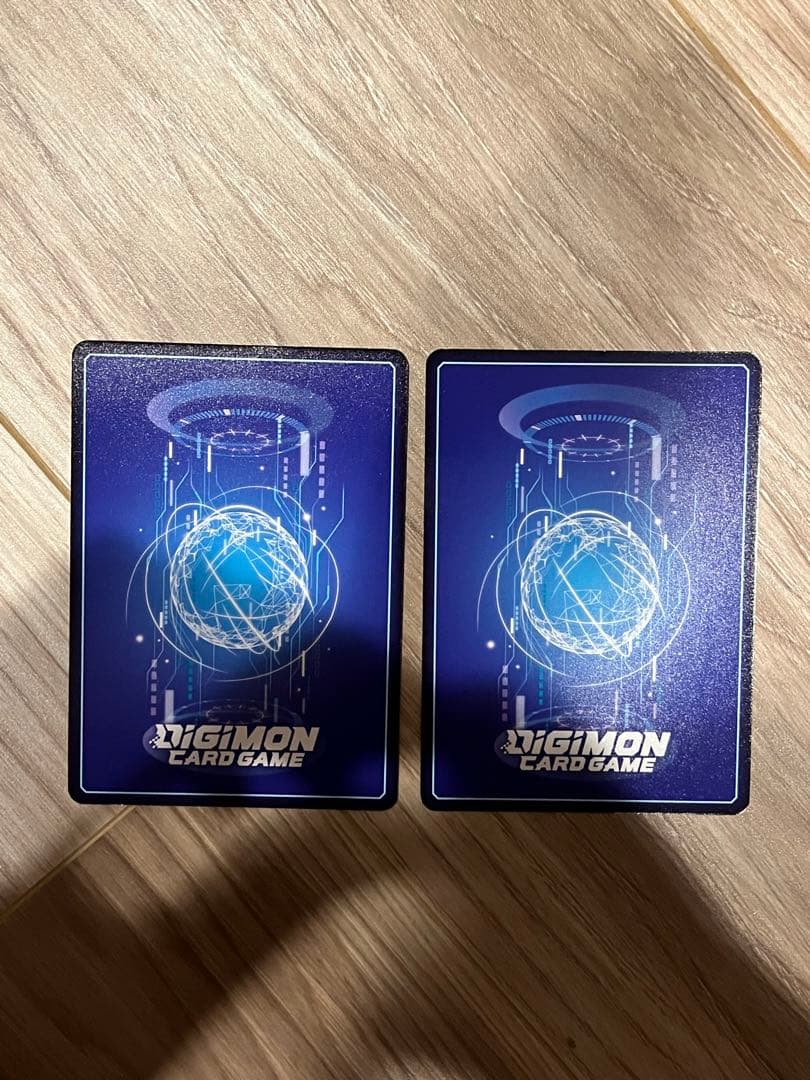 デジモンカード　御島エリカ　パラレル　2枚セット　ハッカーズスランバー