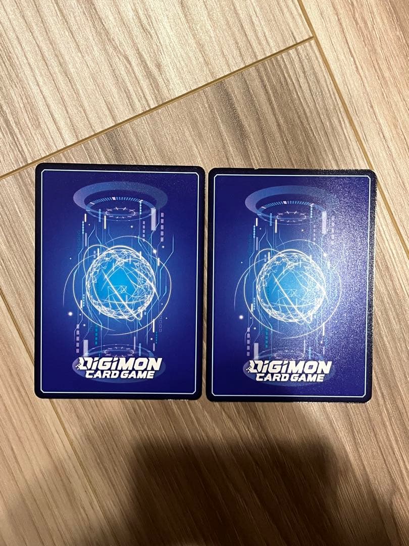 デジモンカード　御島エリカ　パラレル　2枚セット　ハッカーズスランバー