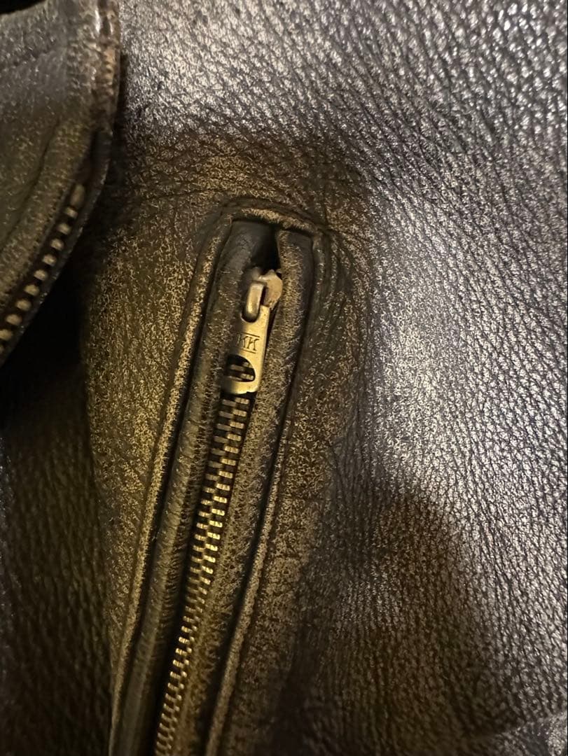 60s 70s ユーロ ダブルライダースジャケット