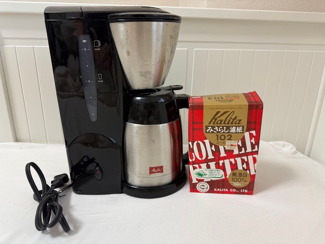 メリタ｜Melitta コーヒーメーカー ノア ブラック SKT54K-1B