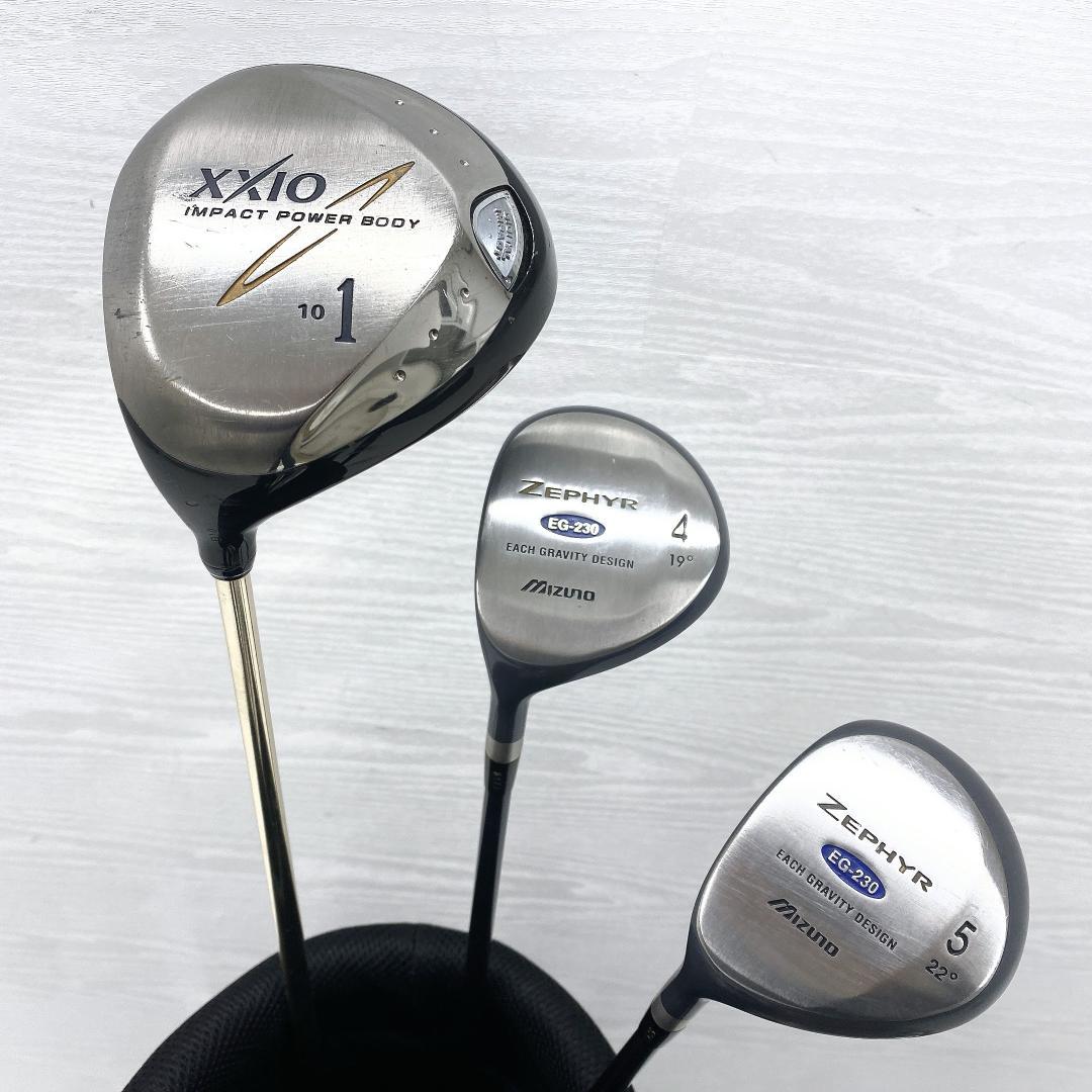 【左利き/レフティ】 XXIO ゼクシオ ミズノ マルマン ゴルフクラブ セット
