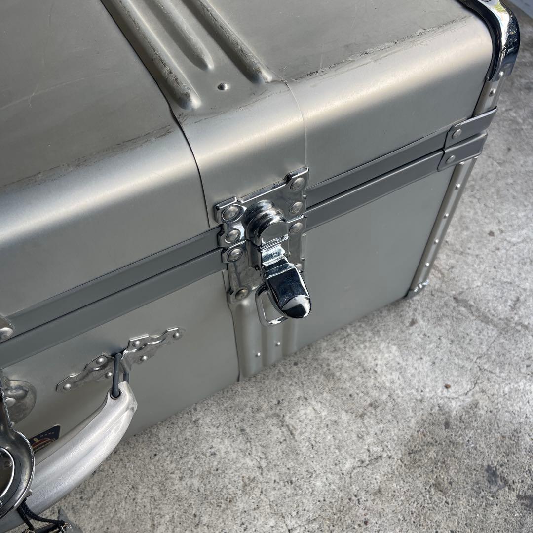 BANKOKU アルミトランクケース　ハンドル付き　三越 日本製