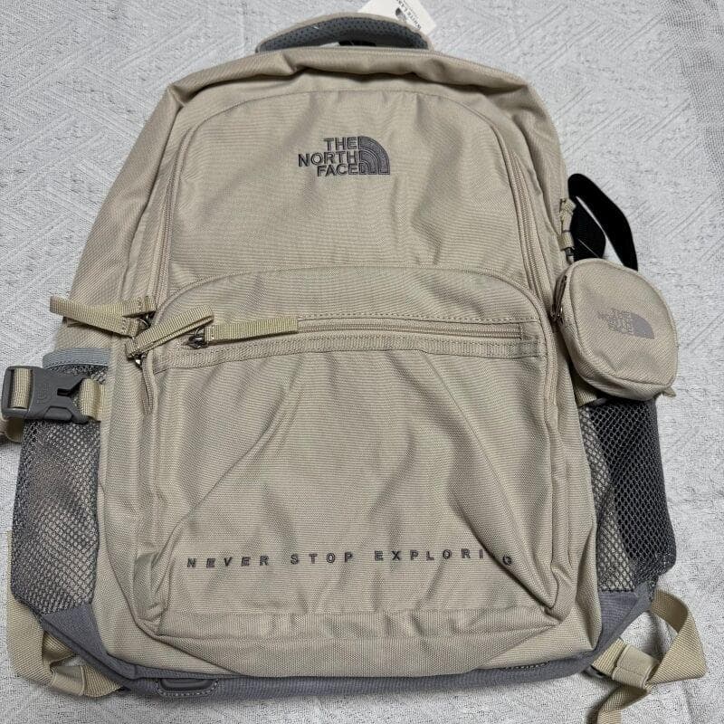 ザノースフェイス DUAL POCKET BACKPACK クリーム