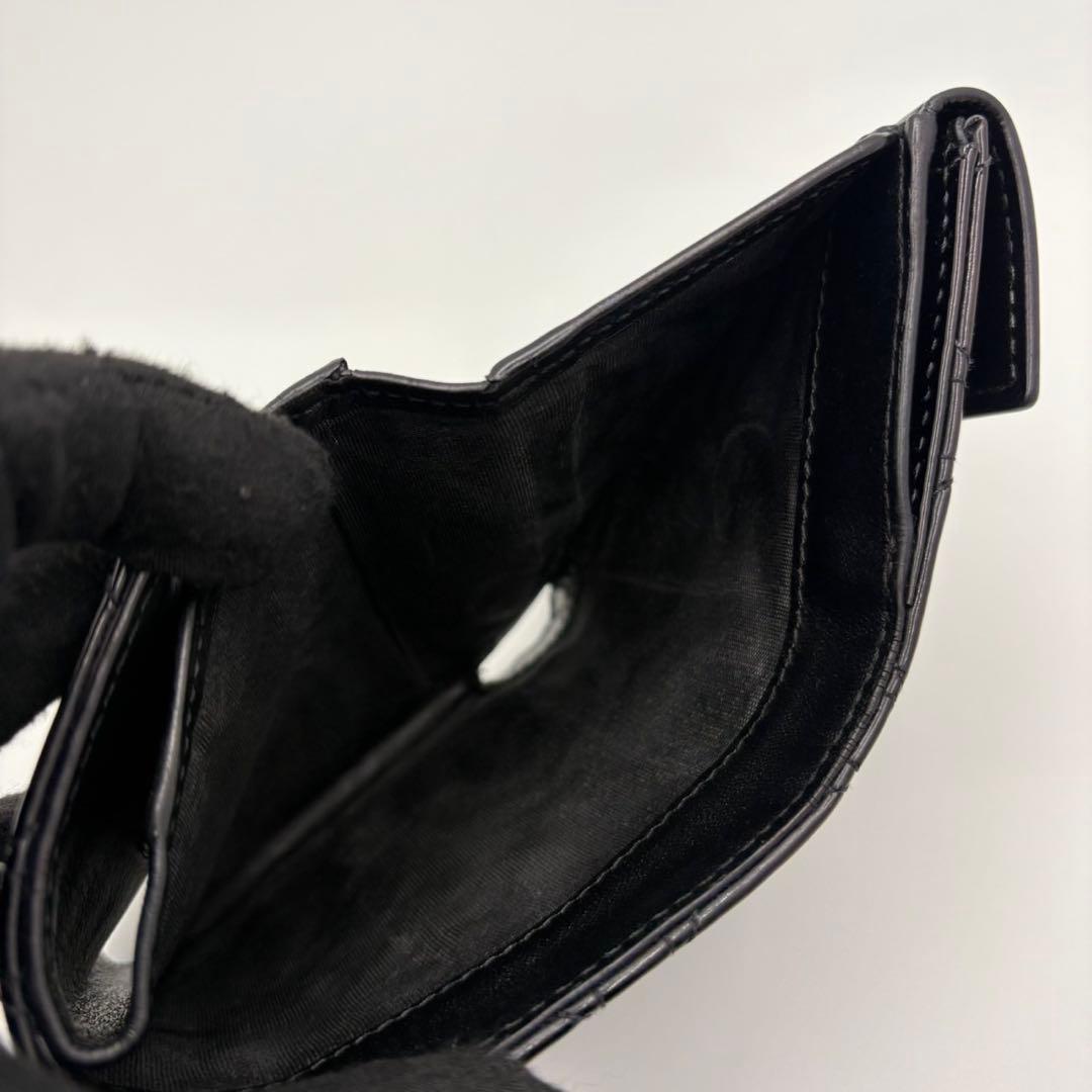 DIOR☆レディ ディオール☆エナメル☆ロータスウォレット☆カナージュ☆財