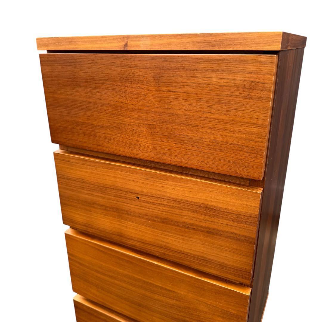 無印良品　MUJI 木製　4段　引き出し収納　チェスト　廃盤