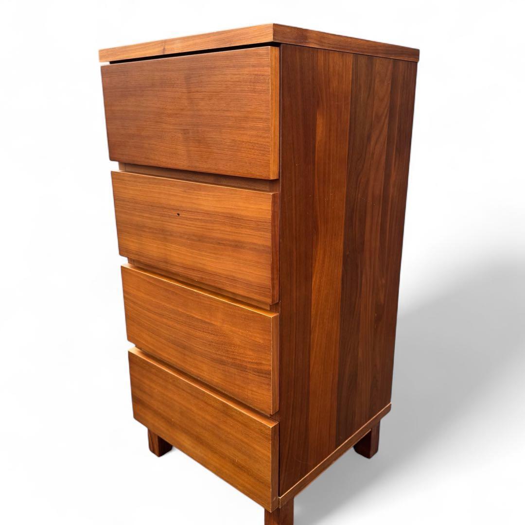 無印良品　MUJI 木製　4段　引き出し収納　チェスト　廃盤