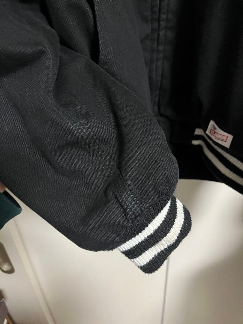 XLARGE フード付きナイロンジャケット XL 黒