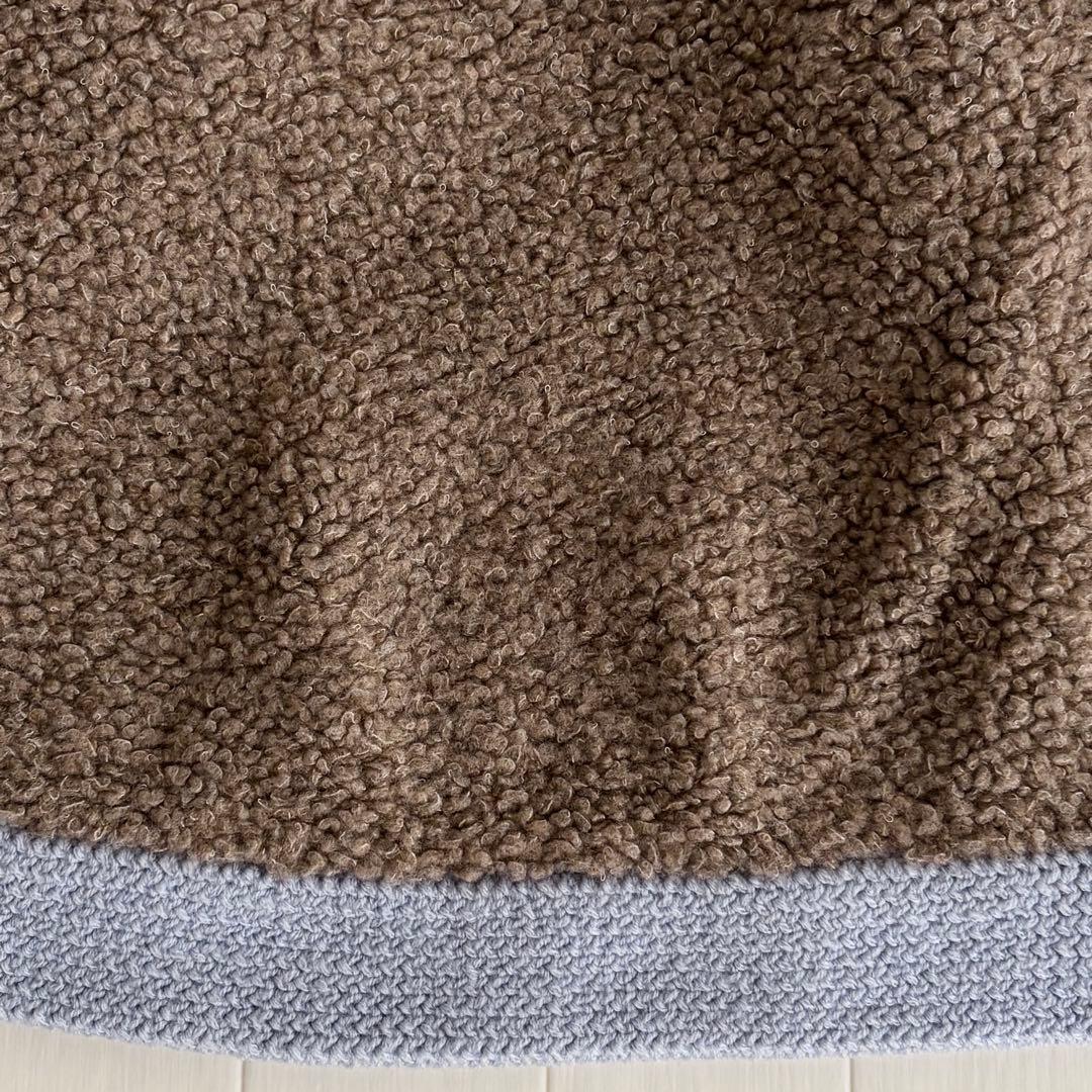 【美品】TOMORROWLANDウールナイロンクルーネックニット