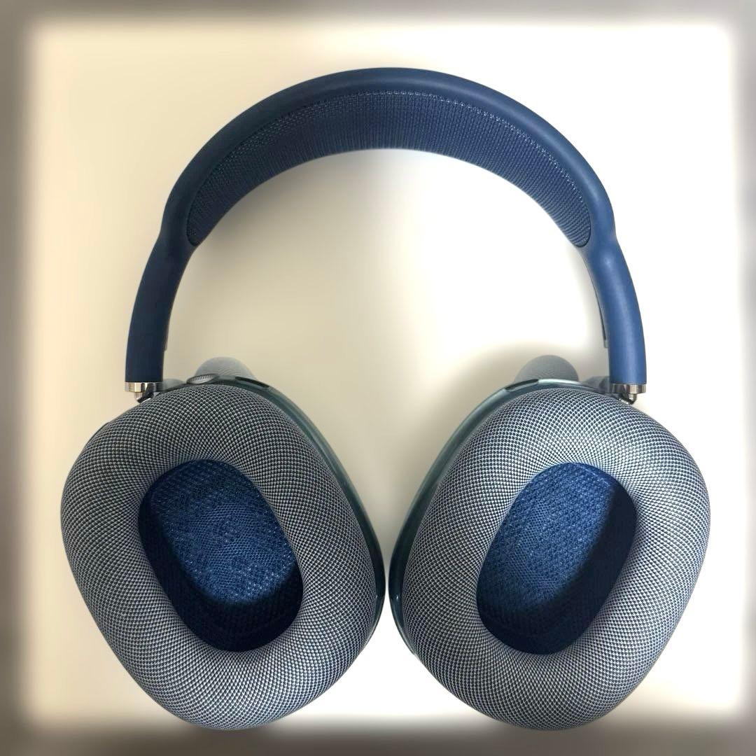 Apple AirPods Max ワイヤレスヘッドホン ブルー