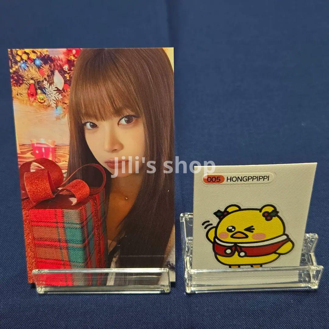 LE SSERAFIM ウンチェ KBS 歌謡祭 サノク トレカ ステッカー