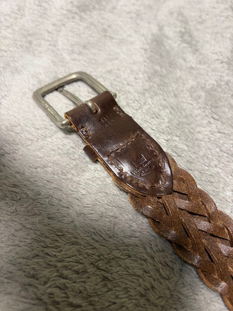 ホワイトハウスコックス　メッシュベルト　新品未使用品