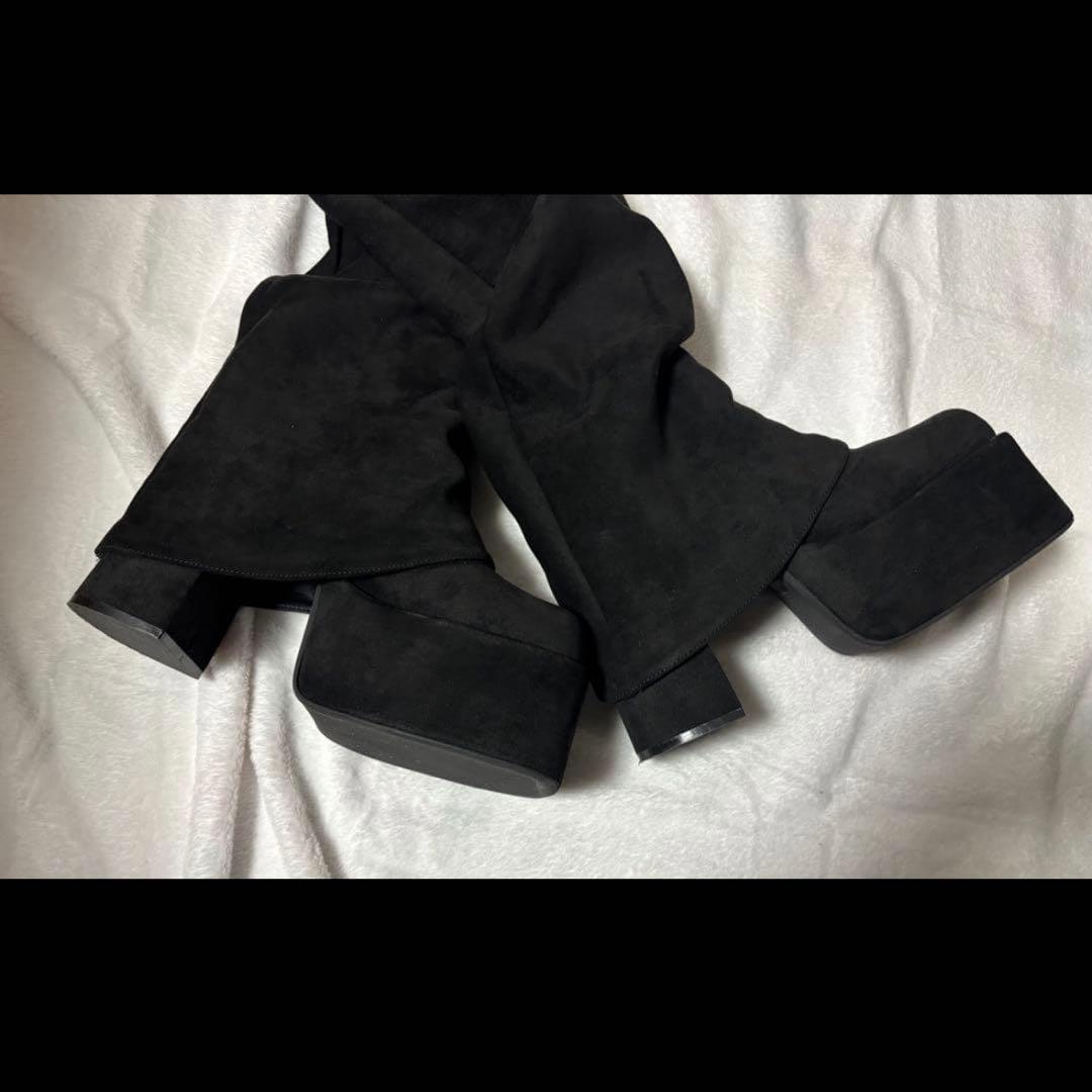 EMODA エモダ　ルーズフレアカバーフィットブーツ