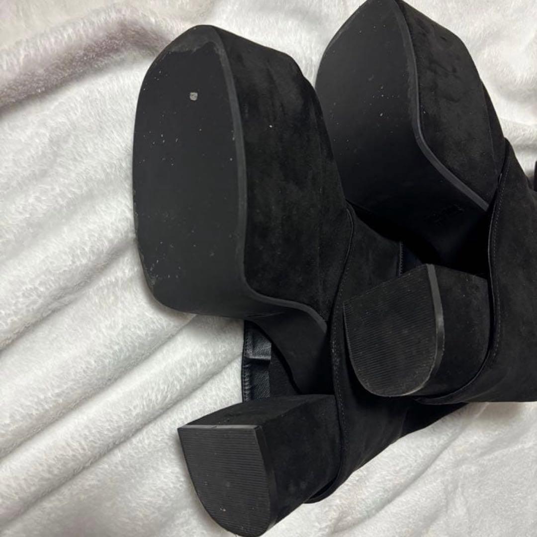 EMODA エモダ　ルーズフレアカバーフィットブーツ