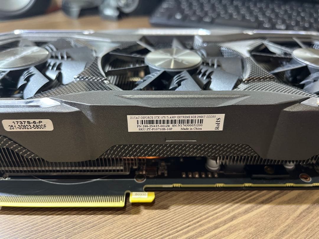 グラフィックボード・グラボ・ビデオカード ZOTAC GeForce GTX 1070Ti AMP!
