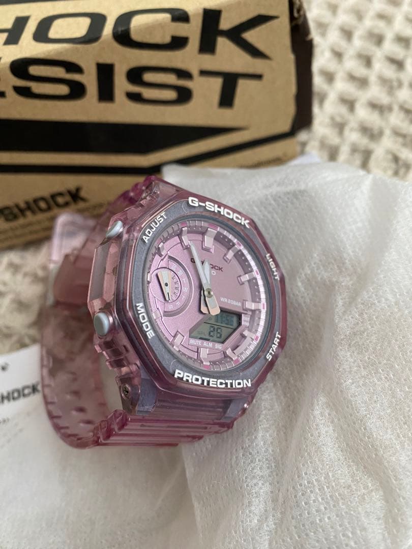 G-SHOCK 腕時計 GMA-S2100SK ピンク