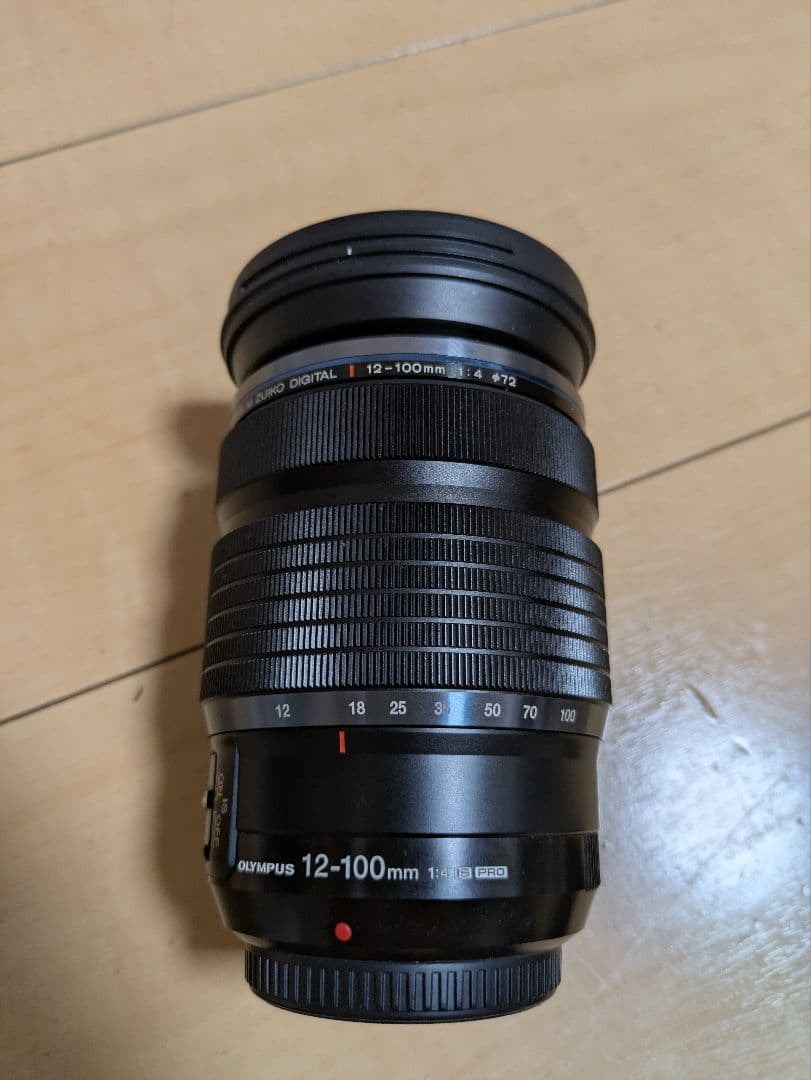 M.ZUIKO 12-100mm F4.0 IS PRO + 偏光フィルター