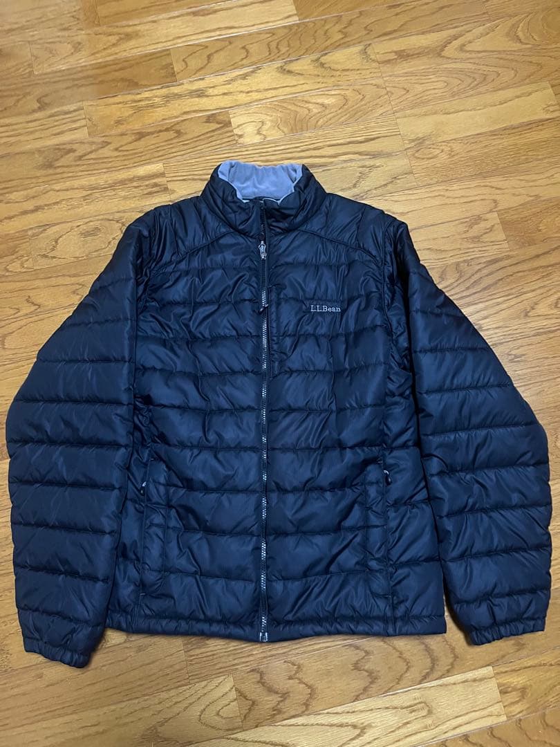 LLBean ブラックダウンジャケット