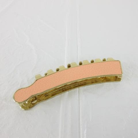 inter804 FRANCE Luxe レザーキャスケード コーラル