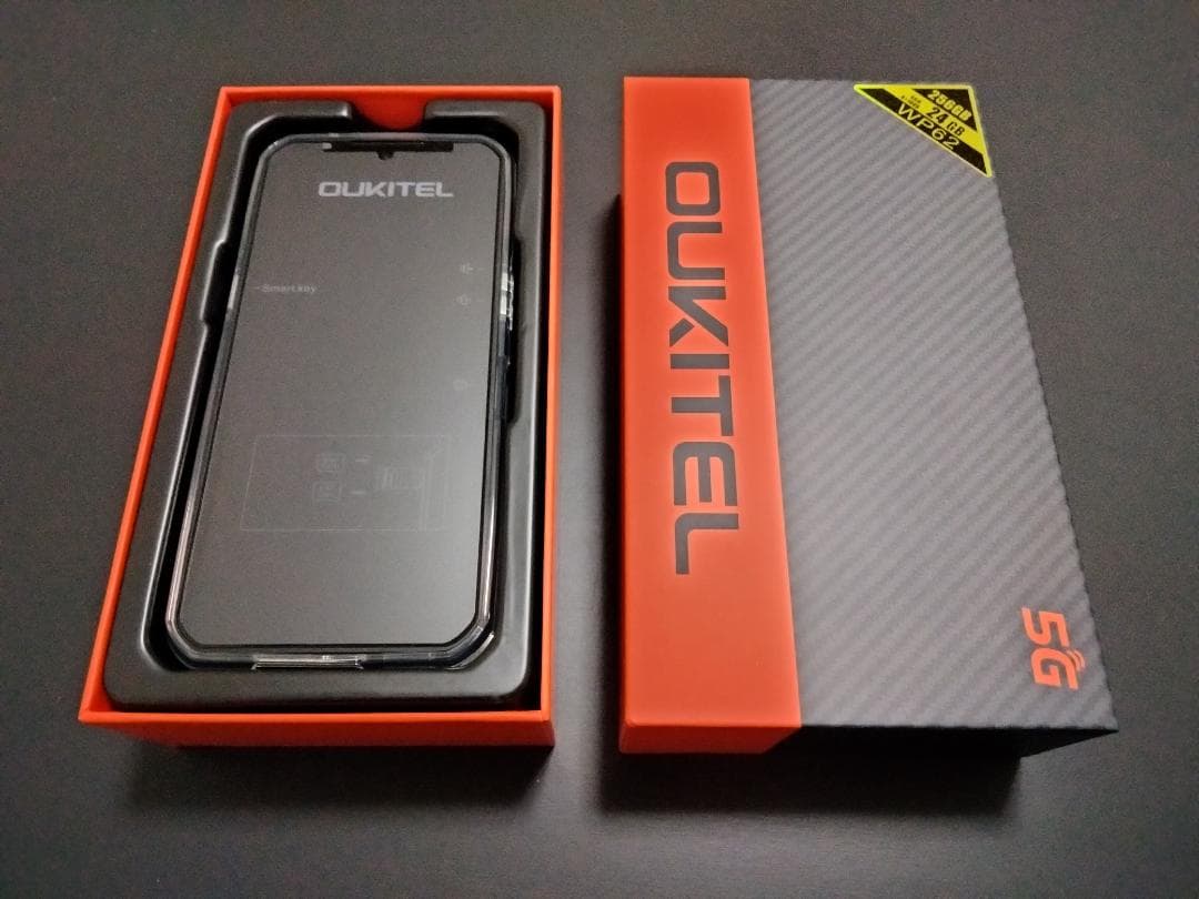 【新品未使用】Android 15 タフネススマホWP62 耐衝撃防水防塵 5G