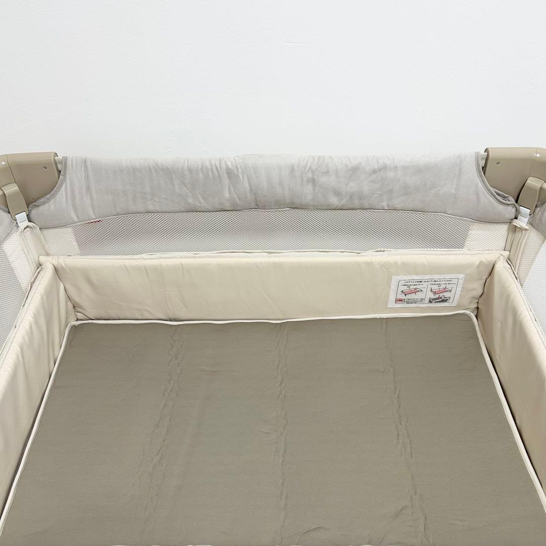 Aprica ココネルエアープラス AB 折りたたみ ベビーベッド 取扱説明書付